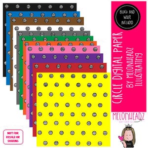 Circle Digital Paper