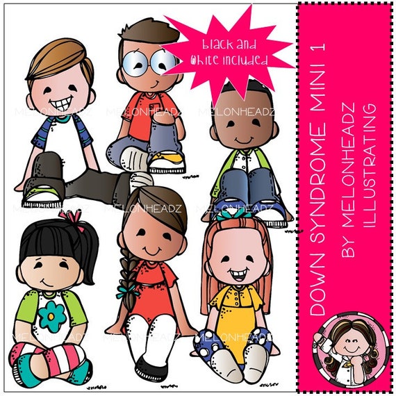 Down Syndrome Clip Art Set 1 Mini - Etsy UK Down Syndrome Clip Art Set 1 Mini - Etsy UK