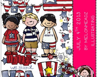 July 4th clip art - 2013 - Combo Pack