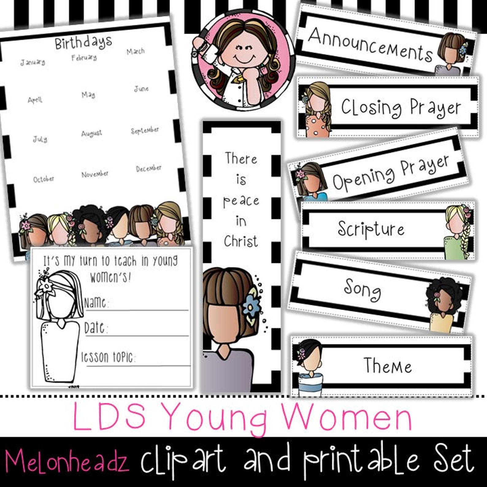 Peace in Christ Clip Art and Printables - Etsy