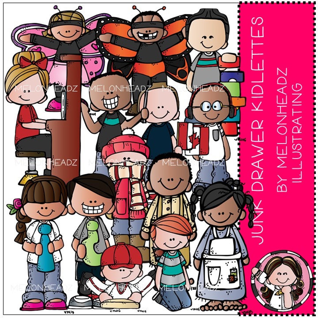 Junk Drawer Clip Art - Kidlettes - COMBO PACK - Etsy