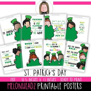 St Patrick&#39;s Day posters - PRINTABLES