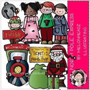 North Pole Express clip art