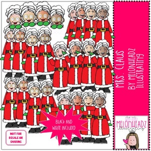 Mrs Claus clipart - COMBO PACK