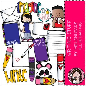 Escribir cosas clip art - COMBO PACK