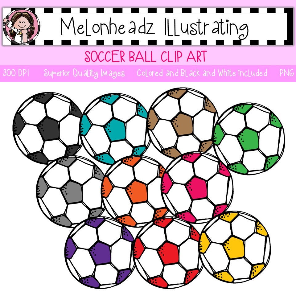 Soccer ball clip art - Single Image