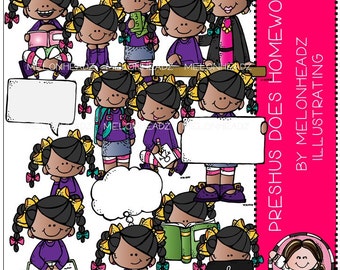 clipart do my homework Preshus' Homework clip art - Combo Pack