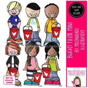 Bucket Filler clip art Be Kind cip art Mini