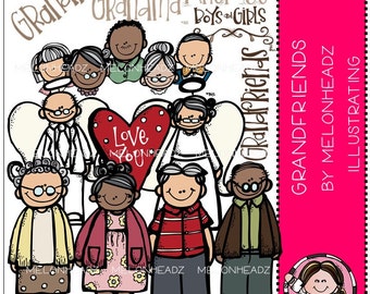 Grandparents clip art - Grandfriends