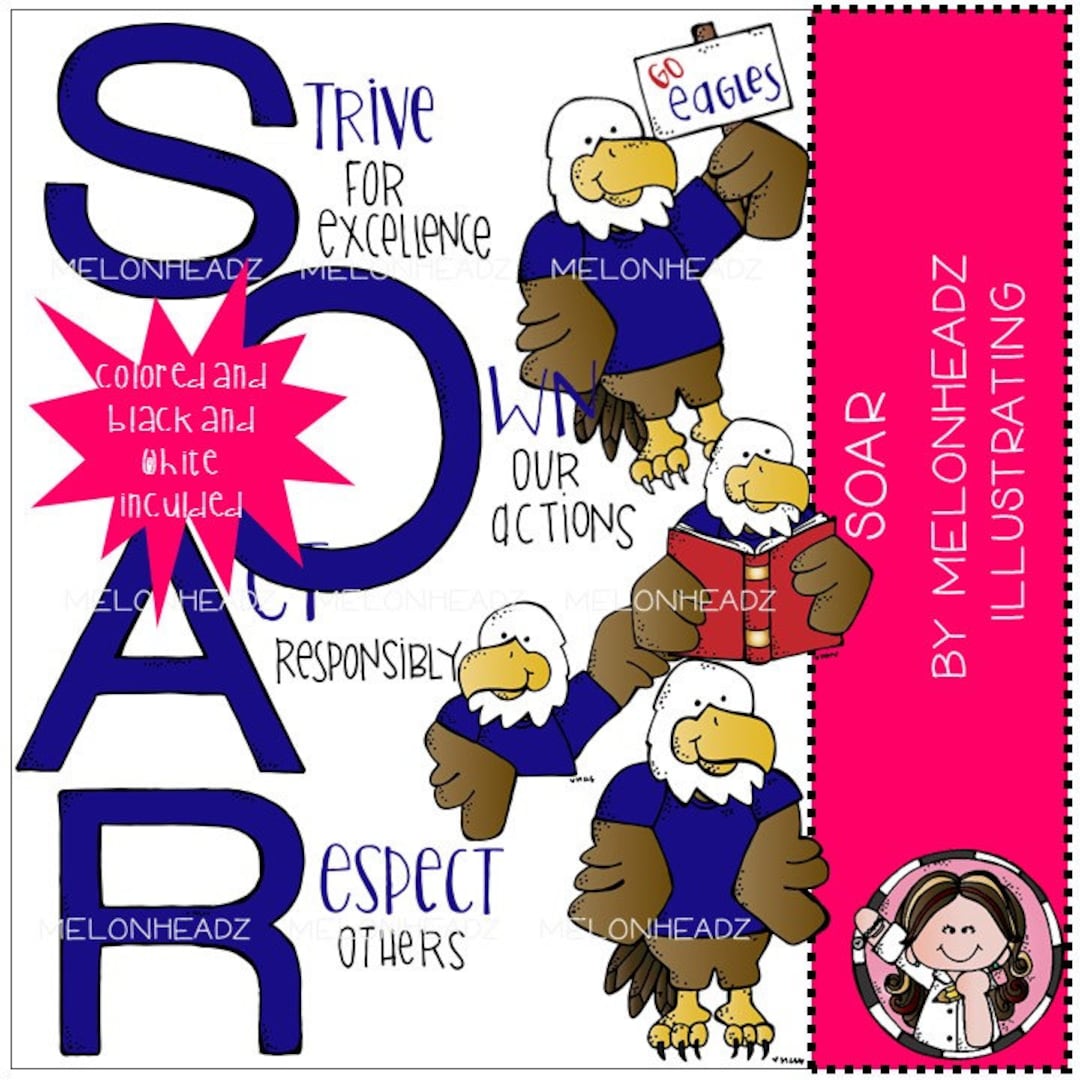 SOAR Clip Art - Combo Pack - Etsy