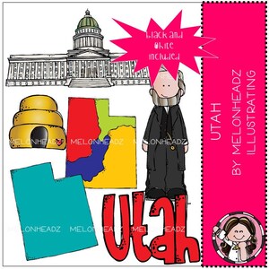 Utah clip art-mini