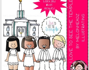 I love to see the temple clip art - Mini - LDS