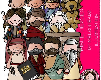 Bible Heroes clip art - by Melonheadz