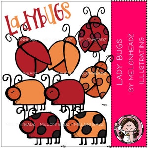 Ladybugs clip art - Combo Pack