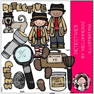 Detectives glinsterende clip art