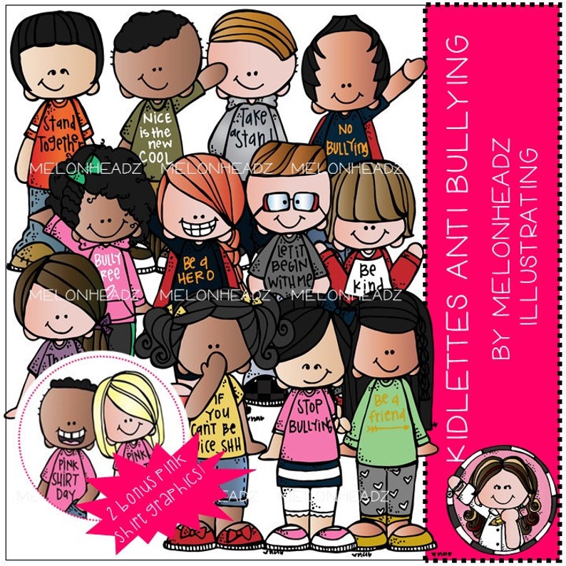 Kidlettes Anti Bullying clip art image 1