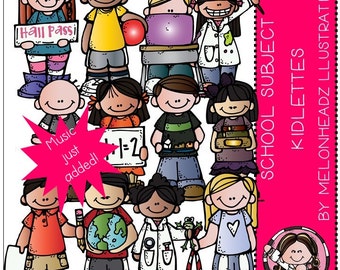 L’École sujet clipart - Kidlettes