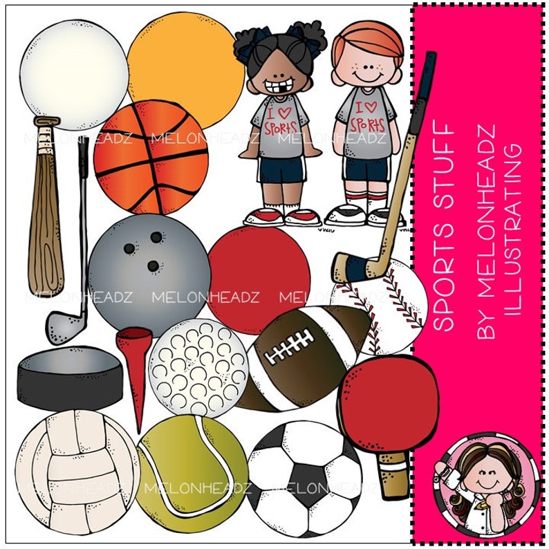 Sports Stuff Clip Art Etsy