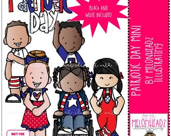 Patriotic Day clip art - Mini