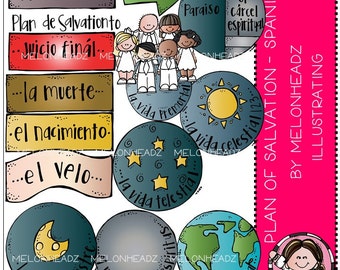 Plan of Salvation clip art - Spanish