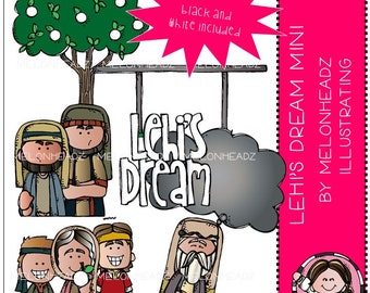 Lehi's Dream clip art = LDS - Mini