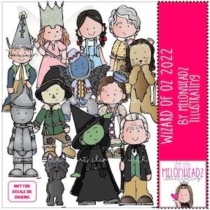 Wizard of Oz clip art - 2022 - COMBO PACK