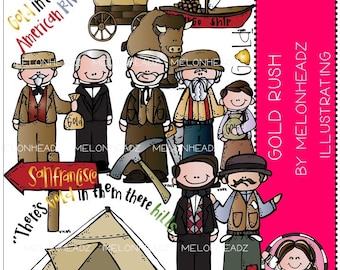 Gold Rush clip art