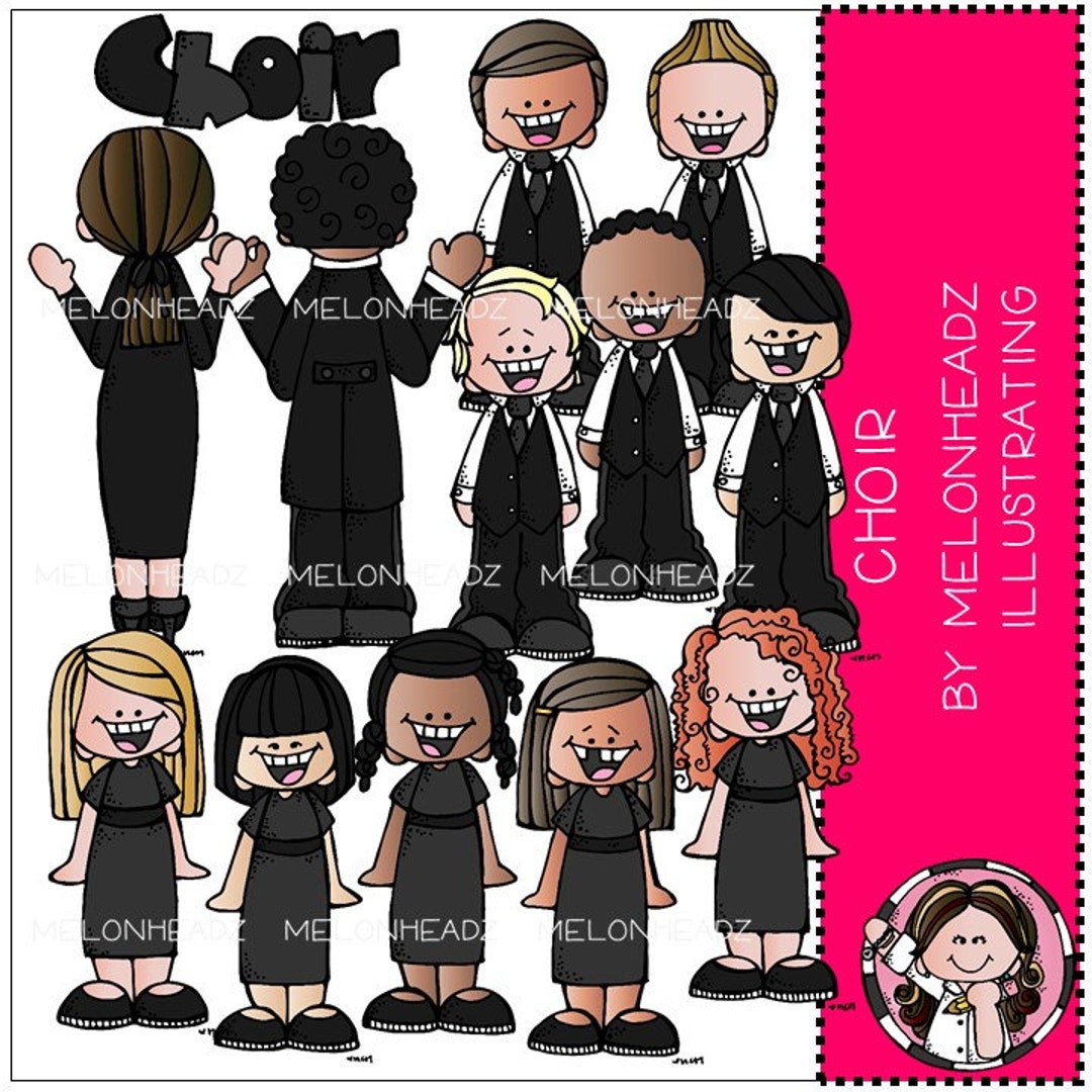 Choir Clip Art - Etsy