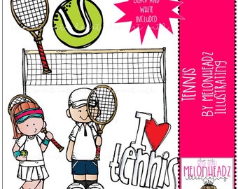 Tennis clip art - Mini