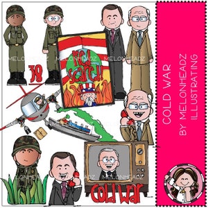 Cold War clip  art - COMBO PACK