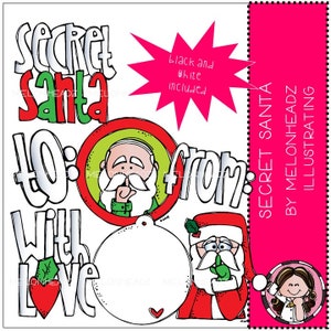 Geheime Santa ClipArt - Mini