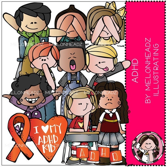 ADHD Clip Art - Etsy
