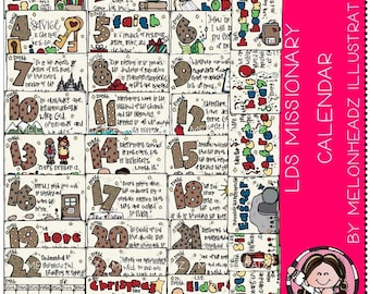 Missionary Countdown Chart for Elders PDF File/printable - Etsy
