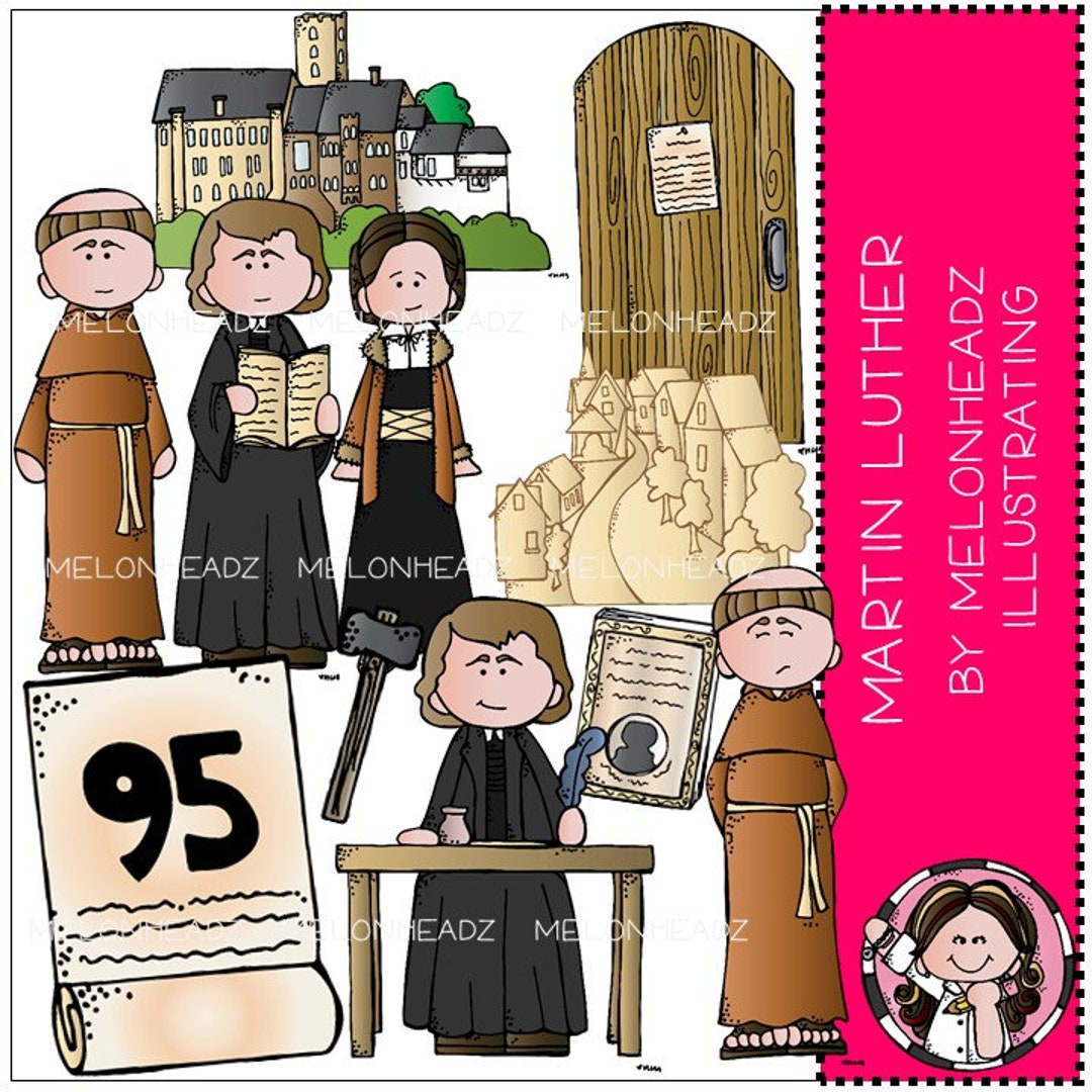 Martin Luther Clip Art - Etsy