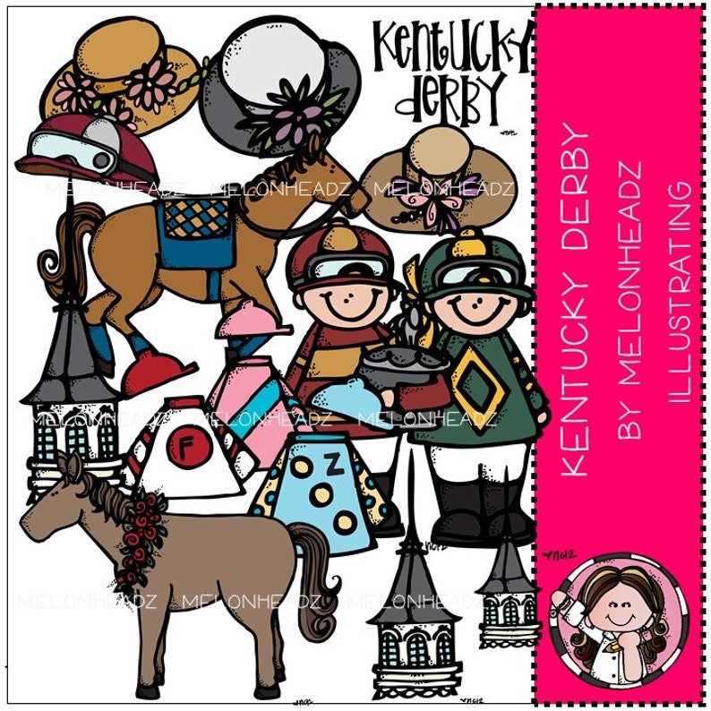 Kentucky Derby Clip Art Etsy