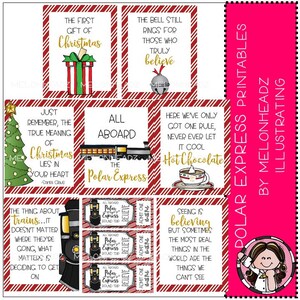 Polar Express Printable Posters