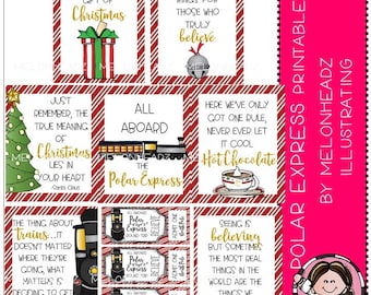 Polar Express Printable Posters