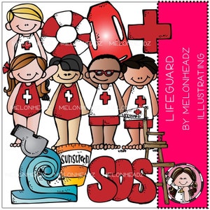 Rettungsschwimmer ClipArt - Combo Pack
