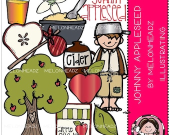 Johnny Appleseed clip art