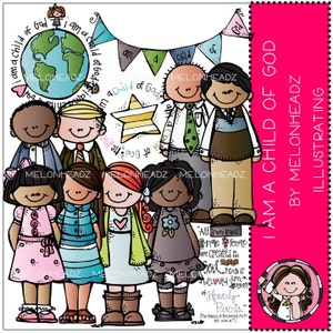 I am a child of God clip art