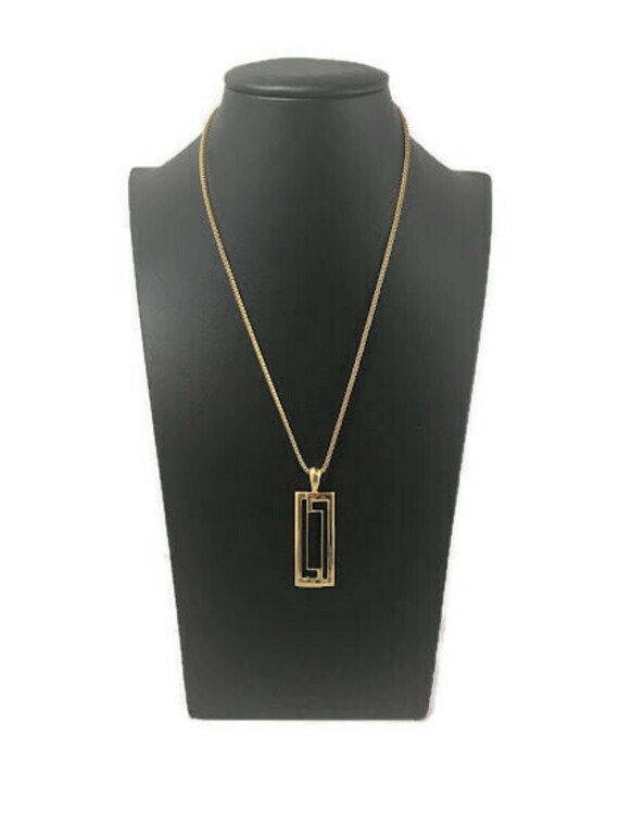 Lia Sophia Pendant Necklace Gold Tone 