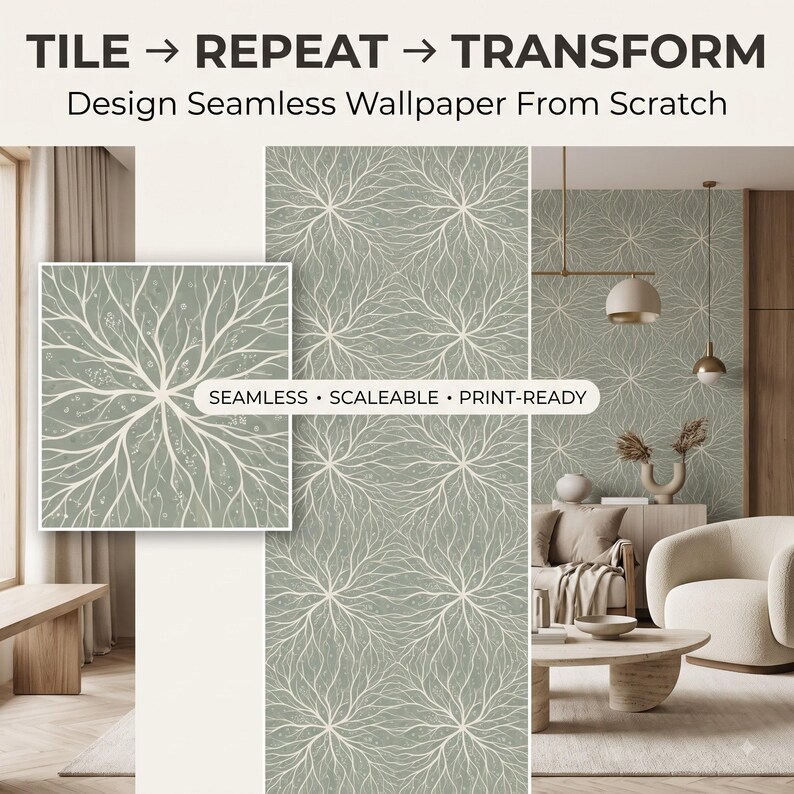 Micro-worlds Wallpaper Prompt Builder, Seamless Pattern Generator ...