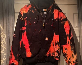 Carhartt tie sales dye sweatshirt