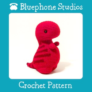 Crochet Pattern: Timothy the T-Rex