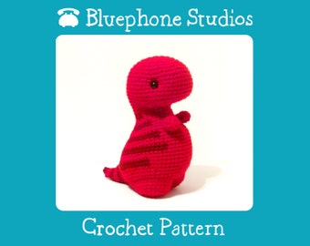 Crochet Pattern: Timothy the T-Rex