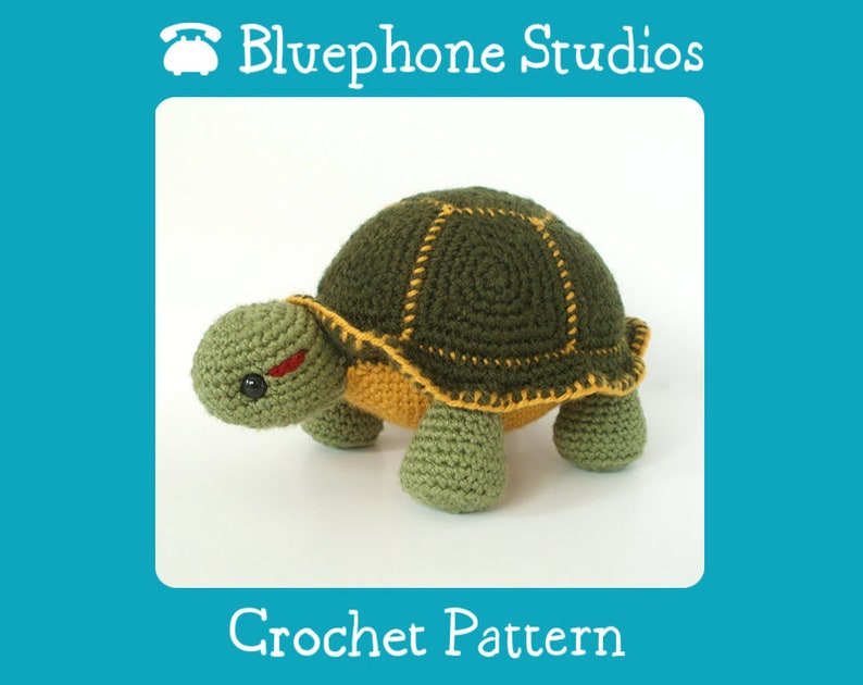 Crochet Pattern: Orion the Turtle image 1