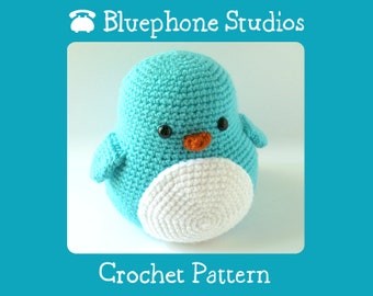 Crochet Pattern: Bubbles the Penguin