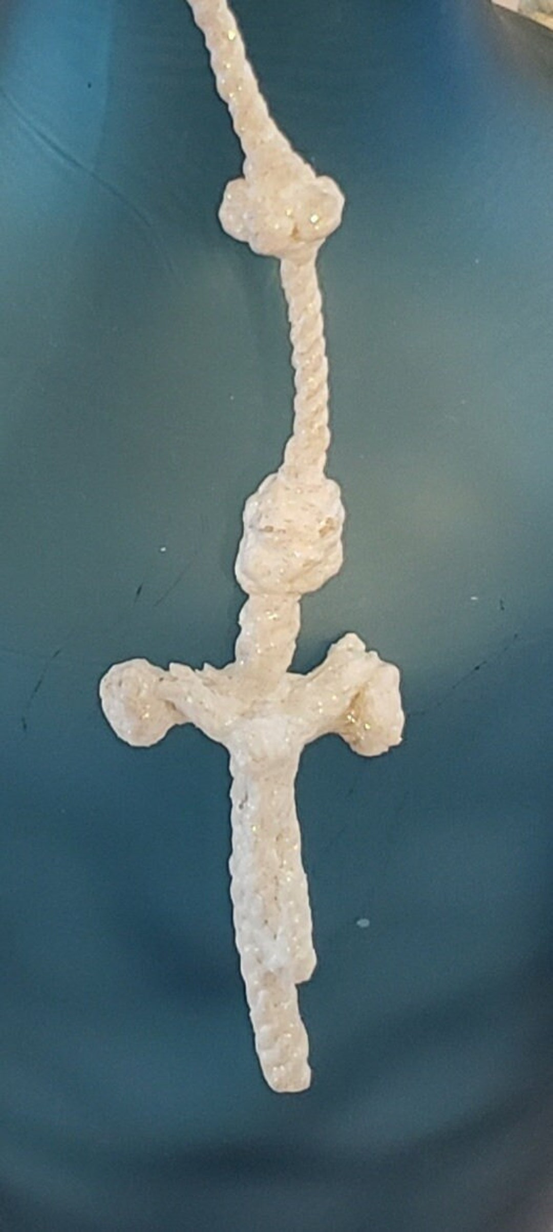 Rosary - One Decade Rosary - Rope Cross - Religious, Christmas, Easter ...