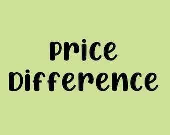 price difference