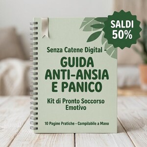 Anti-Anxiety and Panic Guide PDF, Panic Attack SOS Kit, Systemic Reset Workbook, Mental Health Diary, Somatic Exercises and Journaling